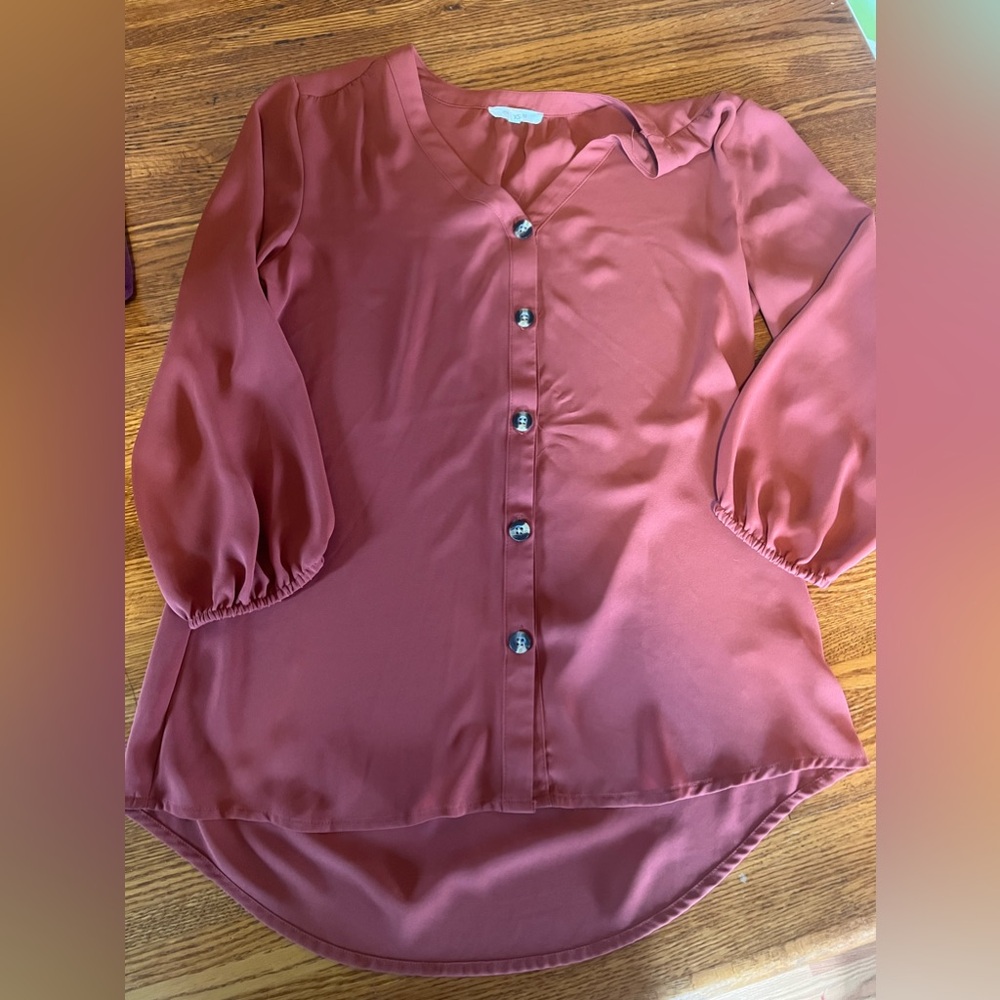 🎉3/$20 Maurices Button Up Blouse